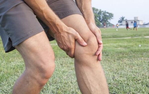 Inflammation de l'articulation du genou